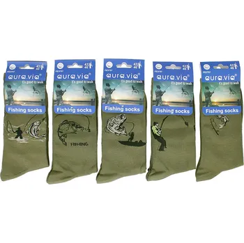 Ponožky pro rybáře bal/5párů aura.via FE3757 (Rybářské ponožky FE3757 5 párů v balení)
