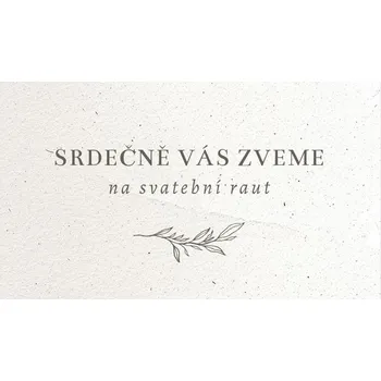 Pozvánka Pozvánka na raut 345