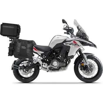 Zavazadlo na motocykl Kompletní sada sedlových brašen shad terra tr40 a hliníkového 55l vrchního kufru, včetně montážní sady shad benelli trk 502x