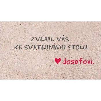 Svatební dekorace Pozvánka ke stolu 177