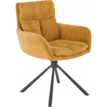 Jídelní židle Židle Halmar látka žlutá 1 ks