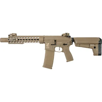 Airsoft Delta Armory airsoftová zbraň M4 AR15 KeyMod 10" PREDATOR Charlie - Full Tan