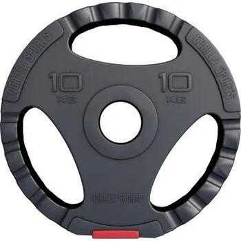 Gorilla Sports Činkový kotouč Olympia, plast, 10 kg
