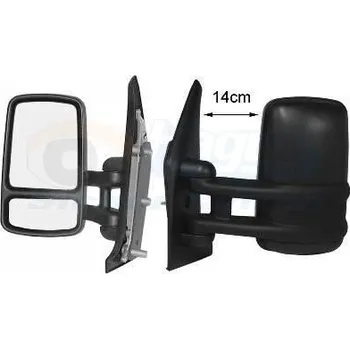 Auto zrcátko Vnější zpětné zrcátko VAN WEZEL 4391812