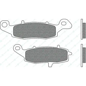 Brzdová destička Newfren brzdové destičky (směs ROAD TOURING SINTERED) (2ks) M502-850