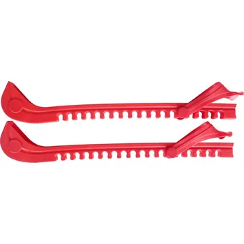 Zimní sport Chrániče bruslí plastové červená