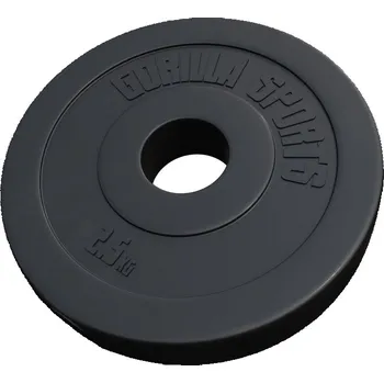 Gorilla Sports Činkový kotouč Olympia, plast, 2,5 kg