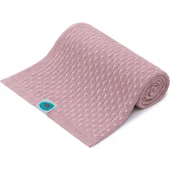 Zavinovačka Deka zavinovačka bambusová pro chlapce pro dívku 95x95 růžová