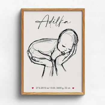 Plakát Plakát Narození miminka 8