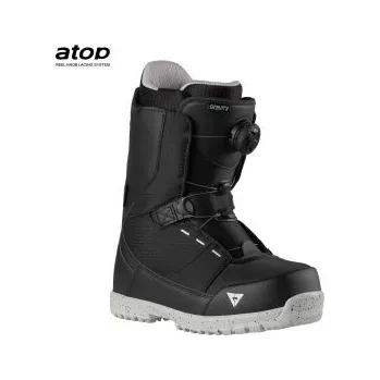 Boty na snowboard Gravity Micro Atop black 25/26 EU 39,5 boty na snowboard + DÁREK DLE VÝBĚRU!