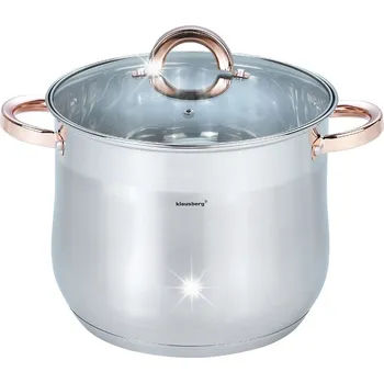 Hrnec Hrnec 8,6 L GASTRONOMICKÝ VELKÝ INDUKCE PLYN ROSE GOLD KLAUSBERG