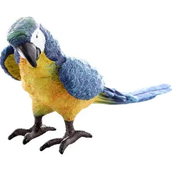 plyšák Papoušek modrý