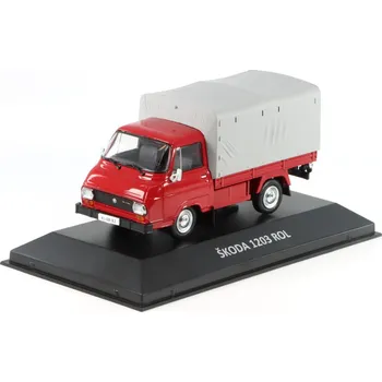 autíčko Škoda 1203 ROL 1:43 - ŠKODA DeAgostini časopis s modelem #23 Škoda 1203 - kovový model