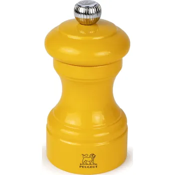 Kuchyňský mlýnek Ruční mlýnek Peugeot dřevěný žlutý