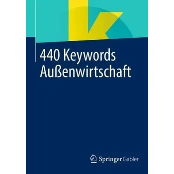 Cizojazyčná kniha 440 Keywords AuĂźenwirtschaft