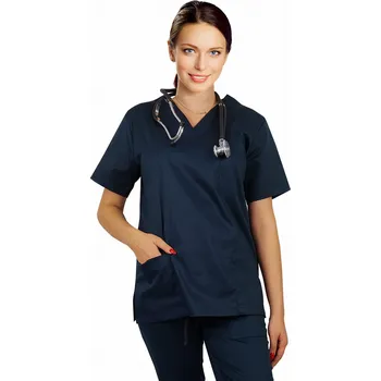 Dámská lékařská / chirurgická blůza FLEX elastická modrá barva (XXS)