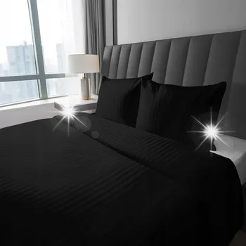 Povlečení POVLEČENÍ LOŽNÍHO POTŘENÍ: PŘIKRÝVKA 140X200CM + 1 POVLAK NA POLŠTÁŘ 70X80CM BAVLNĚNÝ DAMAŠEK