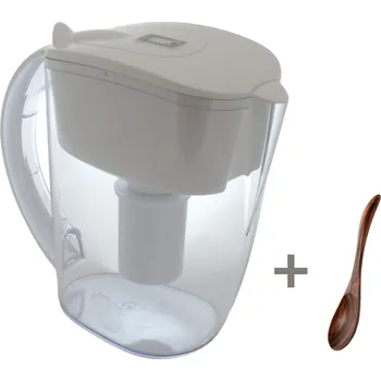 Filtrační konvice Alkalická filtrační konvice bílá + dřevěná lžíce v hodnotě 179,-