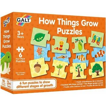 Hračka pro nejmenší Galt Puzzle - jak věci rostou