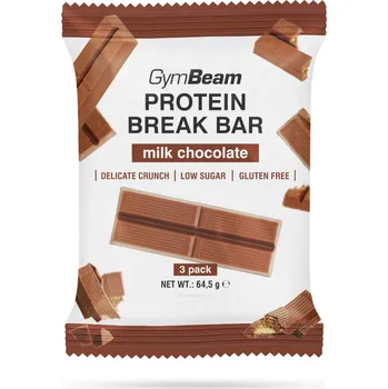 GymBeam Protein Break Bar 3pack 64,5 g