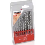 Sada vrtáků Kreator KRT012202 8 ks do zdiva 3-10 mm