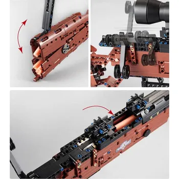 ostatní stavebnice CaDA Mauser 98k C61010W 653 dílků