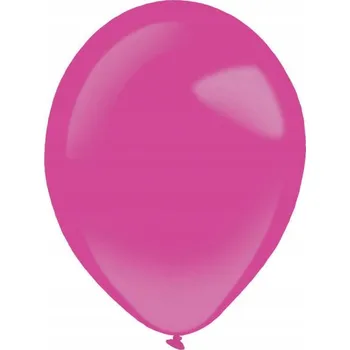 Balónek Latexové balónky Amscan metalická růžová fuchsia Hot Pink 12 cm 100 ks