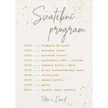 Svatební harmonogram 279