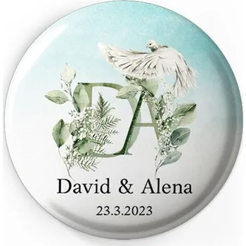 Svatební dekorace Svatební placka 295