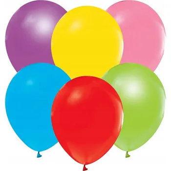 Balónek Pastelové Balónky Vícebarevné DEKORACE do Sálu Zaručují Krásné VZPOMÍNKY