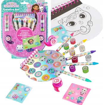 kreativní sada Kreativní sada omalovánek Gabby's Dollhouse