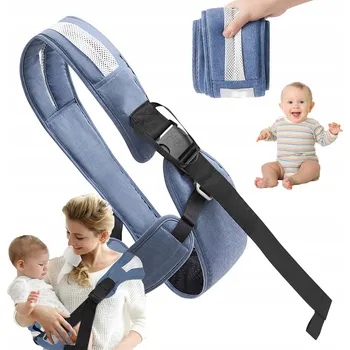 Nosítko pro nošení dítěte s nastavitelným popruhem a protiskluzovým sedátkem