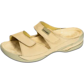 Dámská zdravotní obuv Pantofle ZUZANA zdravotní obuv dámská béžová Medistye 2Z-E12/TL 39 (DOPRODEJ- nemusí být všechny velikosti.)