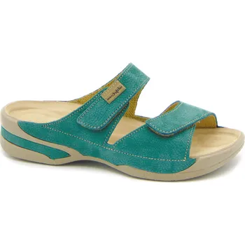 Dámská zdravotní obuv Pantofle ZUZANA zdravotní obuv dámská zelená Medistye 2Z-E17/TL41