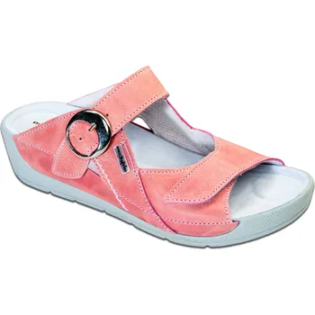 Dámská zdravotní obuv Pantofle HERMÍNA zdravotní obuv dámská tm.růžová Medistyle 37