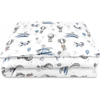 Povlečení Dětské povlečení 2 dílné 120x90 Autíčka Modré