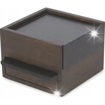 Šperkovnice ŠPERKOVNICE Organizér na šperky Stowit hnědý