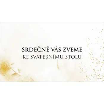 Svatební dekorace Pozvánka ke stolu 276