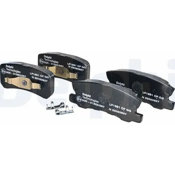 Brzdová destička Sada brzdových destiček, kotoučová brzda DELPHI LP1691