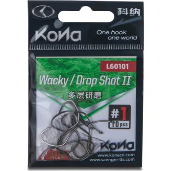 Rybářský háček Iron Claw háček Kona Wacky/Dropshot II L60101 velikost 1, 10ks