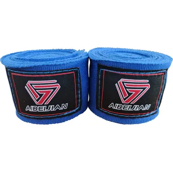 Boxerské bandáže na ruce elastické 4,5 m modrá