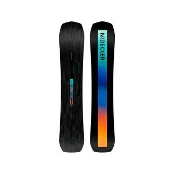 Snowboard Nidecker Escape Plus 25/26 159 cm; Černá snowboard + DÁREK DLE VÝBĚRU!
