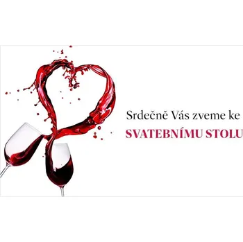 Svatební dekorace Pozvánka ke stolu 44