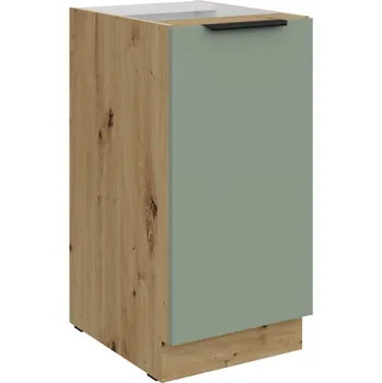 Kuchyňská skříňka 40 D 1F BB, Spodní kuchyňská skříňka Aria aquamarine/artisan