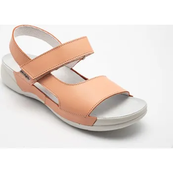 Dámská zdravotní obuv MEDISTYLE TIMEA zdravotní dámská sandál oranžový 2T-H28 42 (DOPRODEJ- nemusí být všechny velikosti.)