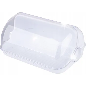 chlebník CHLEBNÍK NÁDOBA na PEČIVO CHLÉB VELKÝ VÝKLOPNÝ TRANSPARENTNÍ