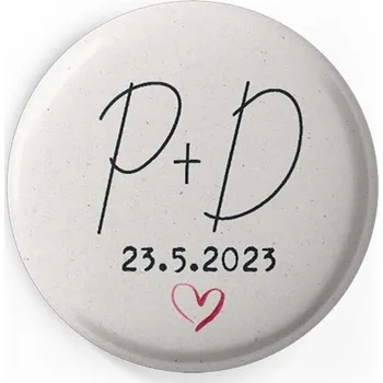 Svatební dekorace Svatební placka 280