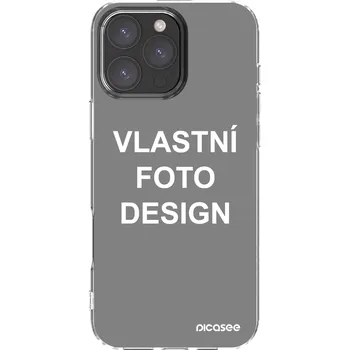 Pouzdro na mobilní telefon Picasee silikonový průhledný obal pro Apple iPhone 16 Pro Max - Vlastní fotka/motiv