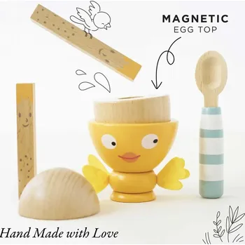 Dětská kuchyňka Le Toy Van Snídaňový set veselé vajíčko