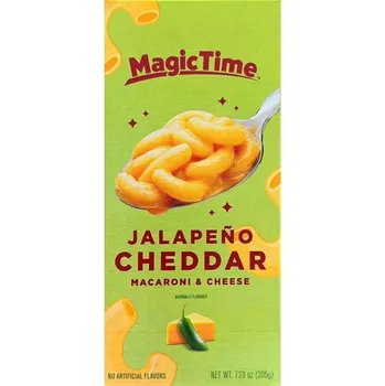 Magic Time Mac & Cheese instantní těstoviny s příchutí jalapeňo 205 g